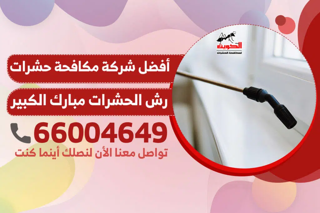 رش الحشرات مبارك الكبير