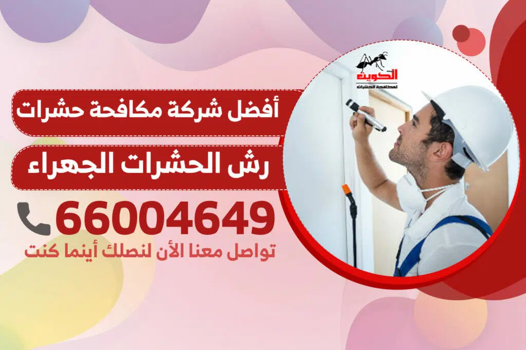 رش الحشرات الجهراء